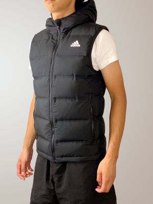 다운 조끼/질레: 다운 재킷과 동일한 모델의 소매 없는 버전