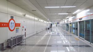 상행 승강장 (2018년 4월)