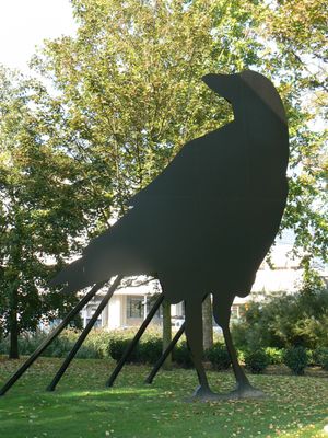 로테르담 자연사박물관의 "까마귀"