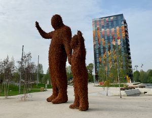 2022년, 네덜란드 알메르 플로리아데 2022의 "Beehold"