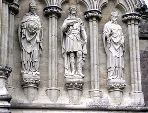 서쪽 정면 세부