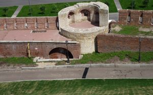 카잔 크렘린의 동쪽 벽