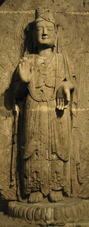 북제 보살, 창자이현, 산시성, 552년.