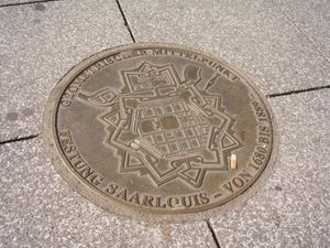 자를루이 지리적 중심