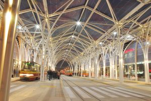 Transfer station Piotrkowska-Centrum, Łódź Piłsudskiego Av. November 2015 10