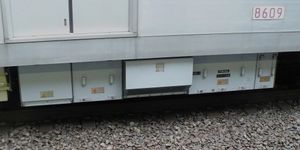 갱신차의 정지형 인버터 장치(도시바제 INV172-A0형)