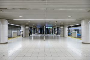 2023년 2월의 승강장