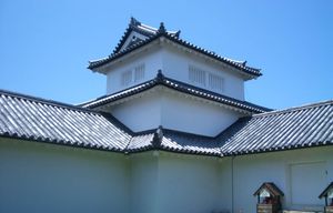 히코네 성 서쪽의 야구라