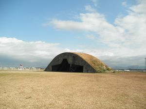 미쓰비시 A6M 제로 전투기 벙커 (옛 우사 비행장)