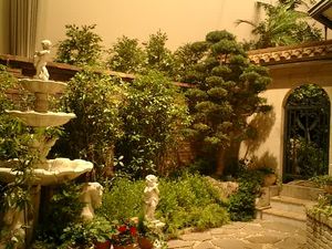 와카바 하숙집・양관의 정원