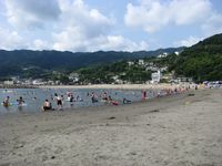 가미타가에 있는 나가하마 해수욕장