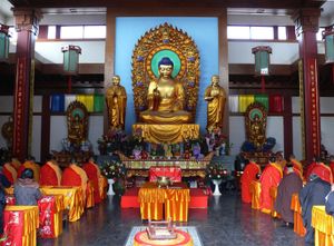 치바오 사원 불전