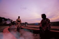 오바마 온천 핫 풋 105