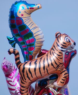 동물 모양 풍선