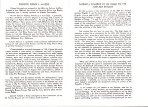 일대기 #2와 고별 발언