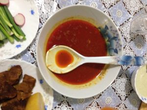 전통적인 아프가니스탄 쇼르와