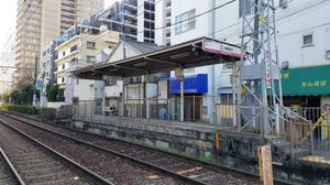 미노와바시 방면 승강장 (2018년 12월)