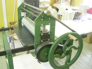 판화용 프레스기