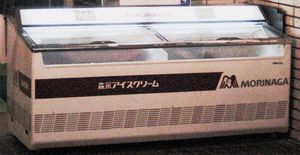 모리나가 아이스크림 판매용 케이스 (진열대, 엔젤 마크 포함, 2007년)