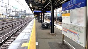 2019년 12월 촬영된 승강장 모습