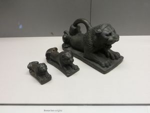 아시리아 사자 추 (기원전 8세기) 대영 박물관