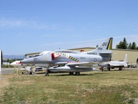 태평양 연안 항공 박물관의 A-4E (2004년)