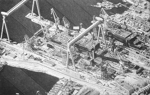 1984년 Jane's에 유출된 키예프급 항공모함 건조에 대한 두 번째 KH-11 블록 1 이미지