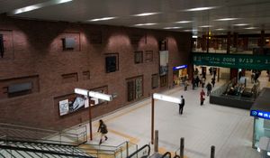 바샤미치역 콘코스