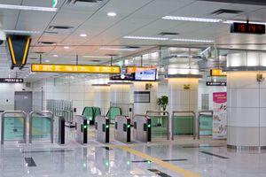 인천2호선 서구청역 맞이방(대합실)