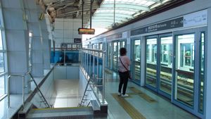 상행 승강장 (2018년 3월)