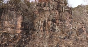 일월면 칠성리 반변천 하천변 노두