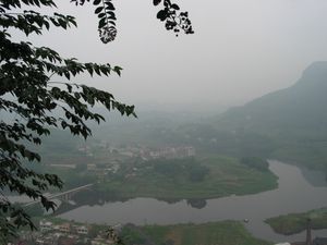 루저우의 시골 마을