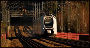 레게스타에서 운행 중인 X40 열차, 2012년 3월