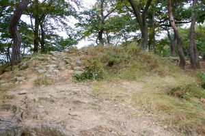 월성의 성벽 유구