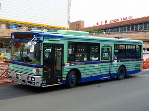 논스텝 버스PKG-RA274KAN센다이시 교통국