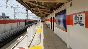 2번 승강장 (2021년 5월)