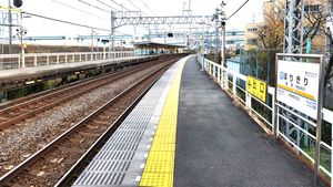 2022년 12월의 승강장 모습