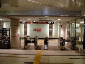 쓰쿠바 익스프레스 개찰구, 2007년