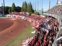 우라와 레즈 측 응원석