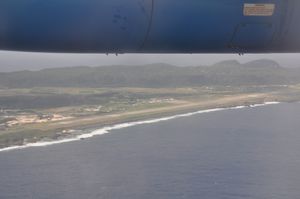 요나구니 공항 (항공 촬영)