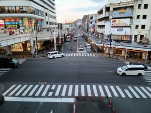 역 앞 (2020년 8월)