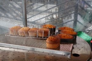 노점에서 파는 계란빵