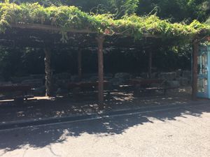 도서관 옥외 벤치