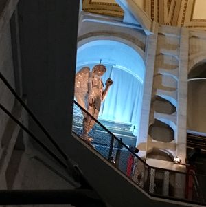 몰레 내부에 전시된 Genio Alato