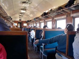 기존 객차 내부