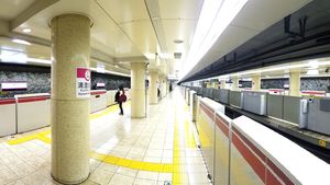 오에도선 승강장