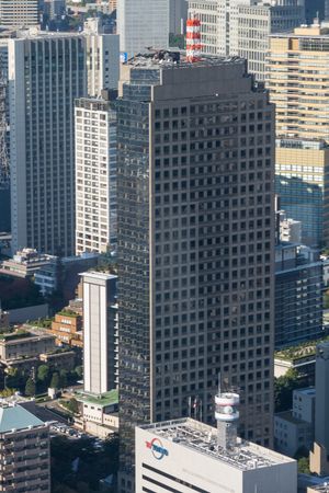 과거에 입주했던 시로야마 트러스트 타워