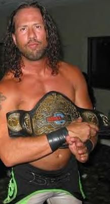 2007년 NWA 헤리티지 챔피언십 챔피언으로서의 월트먼.