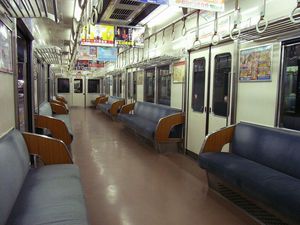 쿠하 9501형의 차내