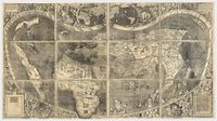 1507년 당시의 지도 Universalis Cosmographia